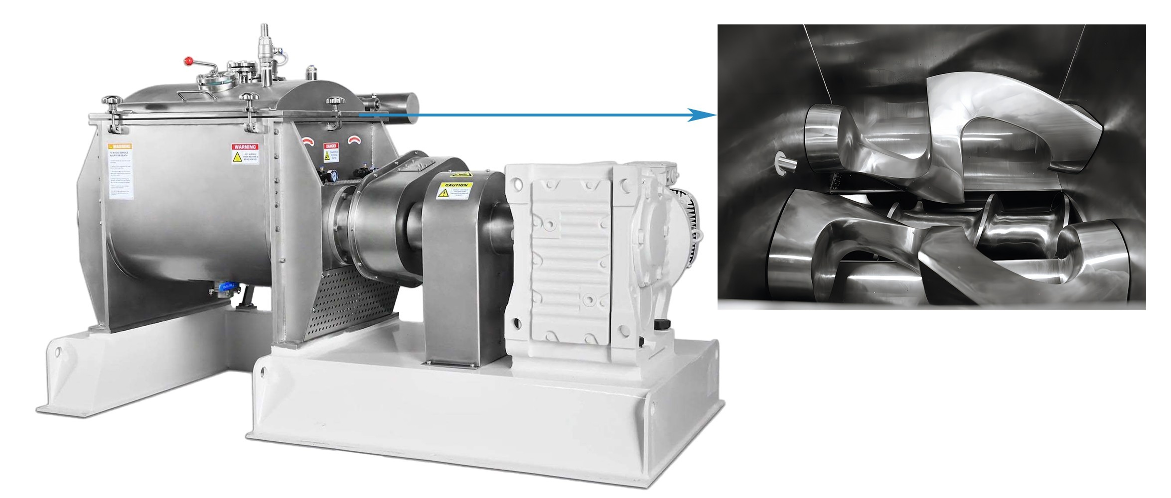 螺桿出料捏合機 捏合機|攪拌機|化工設備|混合設備|反應設備|分散機|錐形混合機